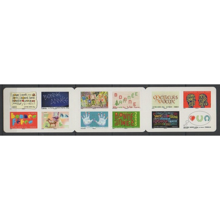 Stamps - France - Self-adhesive - 2012 - Nb BC763