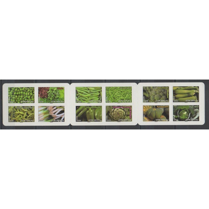 Stamps - France - Self-adhesive - 2012 - Nb BC739 - Fruits or vegetables
