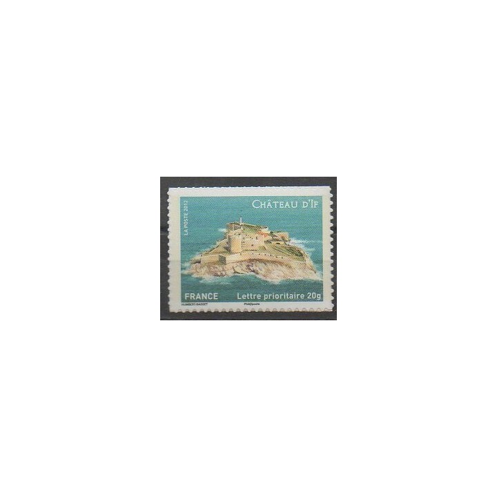 Timbres - France - Autoadhésifs - 2012 - No 722A - Châteaux