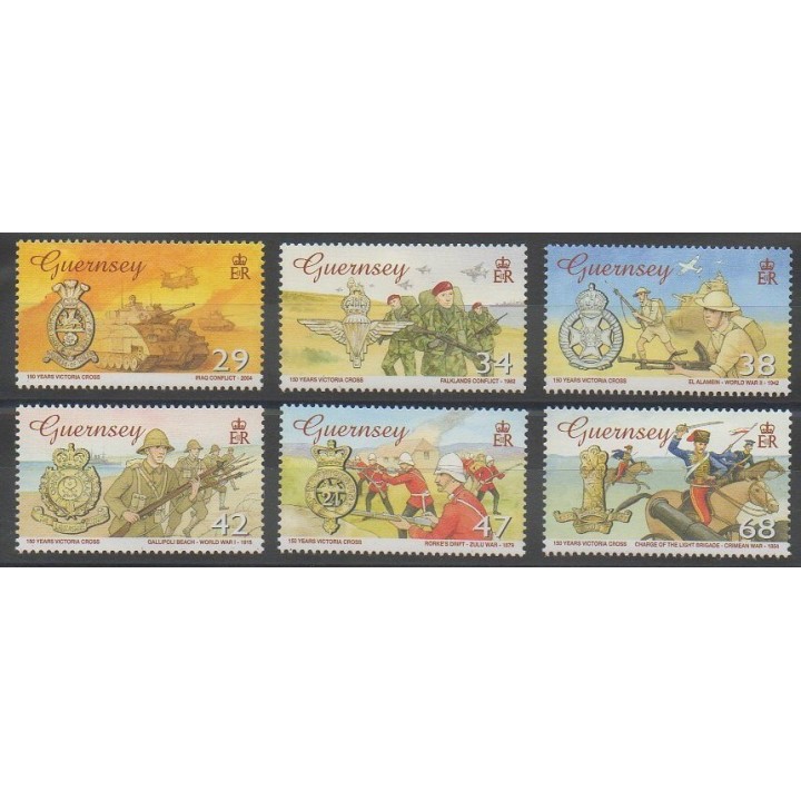 Timbres - Guernesey - 2006 - No 1079/1084 - Histoire