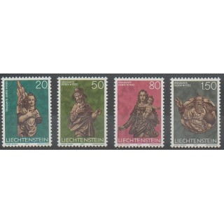 Stamps - Lienchtentein - 1977 - Nb 629/632 - Art - Christmas