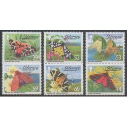 Aurigny (Alderney) - 2012 - No 447/452 - Insectes