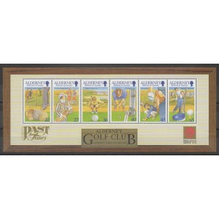 Timbres - Aurigny (Alderney) - 2001 - No BF10 - Sports divers
