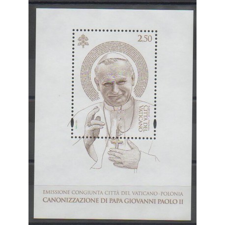 Vatican - 2014 - Nb F1658 - Pope