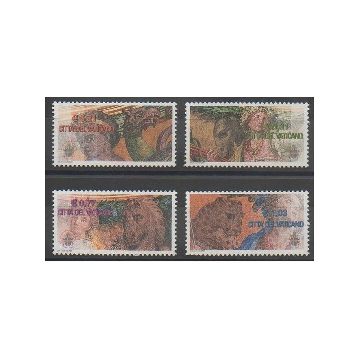 Stamps - Vatican - 2003 - Nb 1318/1321 - Art