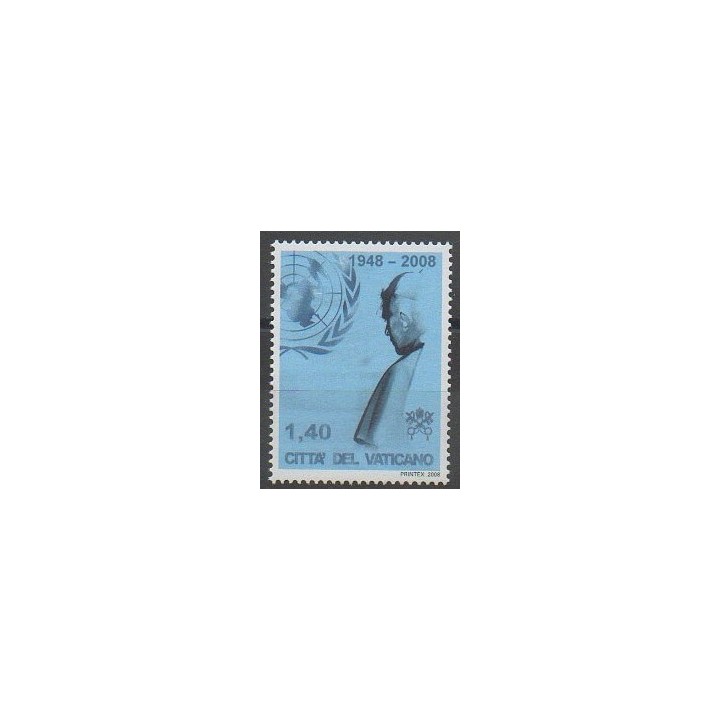Stamps - Vatican - 2008 - Nb 1469 - Pope