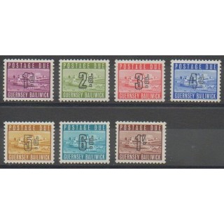 Timbres - Guernesey - 1969 - No T1/T7