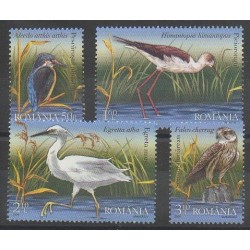 Romania - 2009 - Nb 5343/5346 - Birds