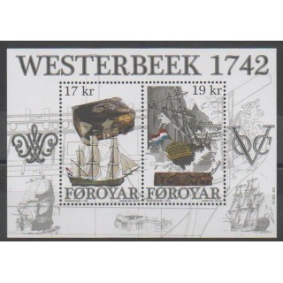 Stamps - Faroe (Islands) - 2016 - Nb F842 - Boats