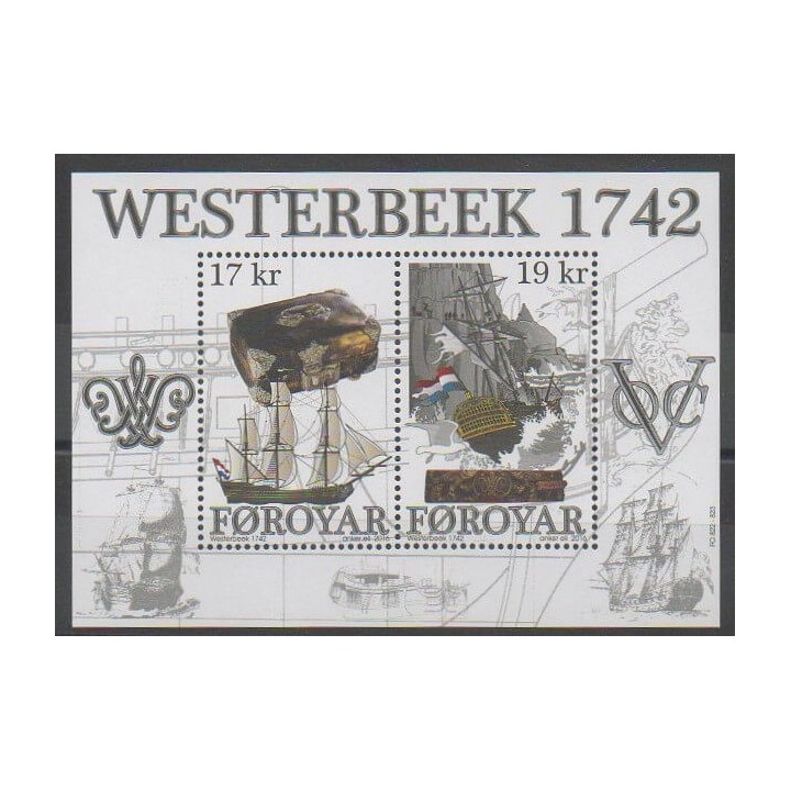 Timbres - Féroé (Iles) - 2016 - No F842 - Navigation