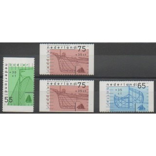 Timbres - Pays-Bas - 1989 - No 1331a/1333a-1333b - Navigation