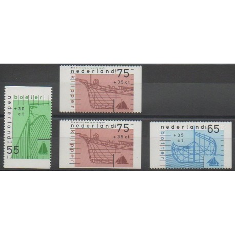 Pays-Bas - 1989 - No 1331a/1333a-1333b - Navigation