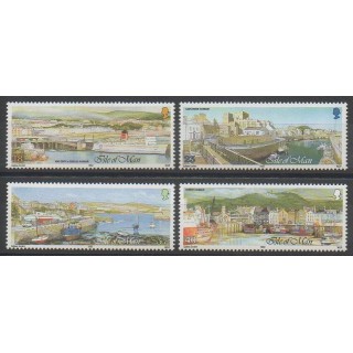 Timbres - Man (Ile de) - 1992 - No 551/554 - Navigation