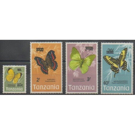 Tanzanie - 1975 - No 48/51 - Insectes