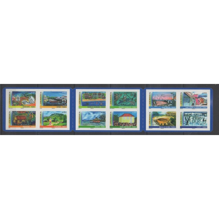 Timbres - France - Autoadhésifs - 2011 - No BC636 - Sites