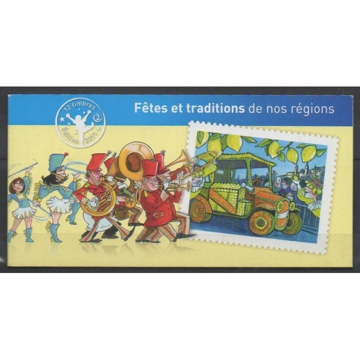 Stamps - France - Self-adhesive - 2011 - Nb BC578 - Folklore