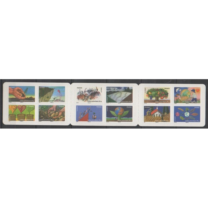 Stamps - France - Self-adhesive - 2011 - Nb BC526 - Environment