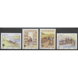Stamps - Luxembourg - 2012 - Nb 1900/1903 - Craft