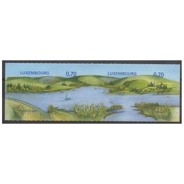Timbres - Luxembourg - 2007 - No 1718/1719 - Sites
