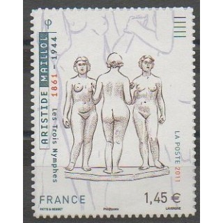 Timbres - France - Autoadhésifs - 2011 - No 634 - Art