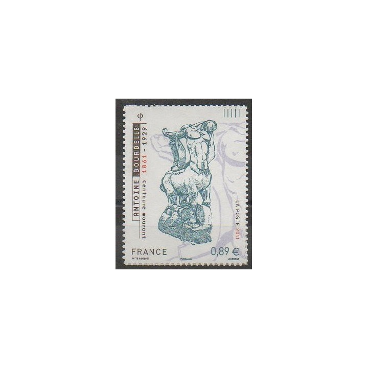 Stamps - France - Self-adhesive - 2011 - Nb 633 - Art