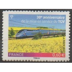 France - Self-adhesive - 2011 - Nb 603 - Trains