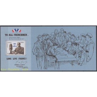 Timbres - Thème Seconde Guerre mondiale - France - Bloc souvenir - 2010 - No BS 48