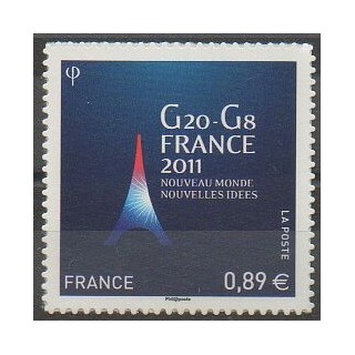 Timbres - France - Autoadhésifs - 2011 - No 598