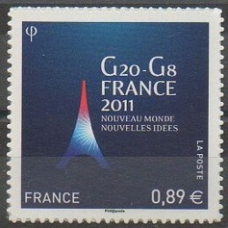 France - Autoadhésifs - 2011 - No 598