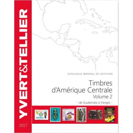 Timbres d'Amérique centrale de Haïti à Vierges (Edition 2017)
