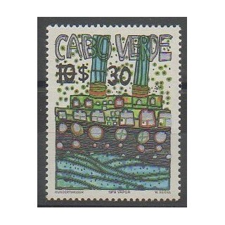 Timbres - Cap-Vert - 1985 - No 492 - Peinture