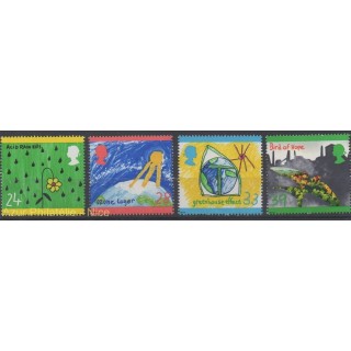 Timbres - Thème dessins d'enfants - Grande-Bretagne - 1992 - No 1633/1636