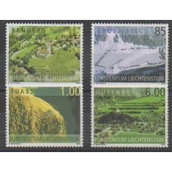 Liechtenstein - 2004 - No 1289/1292 - Sites