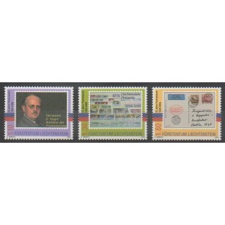 Timbres - Liechtenstein - 2005 - No 1321/1323 - Philatélie