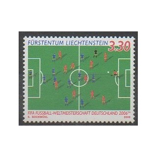 Stamps - Lienchtentein - 2006 - Nb 1352 - Soccer World Cup