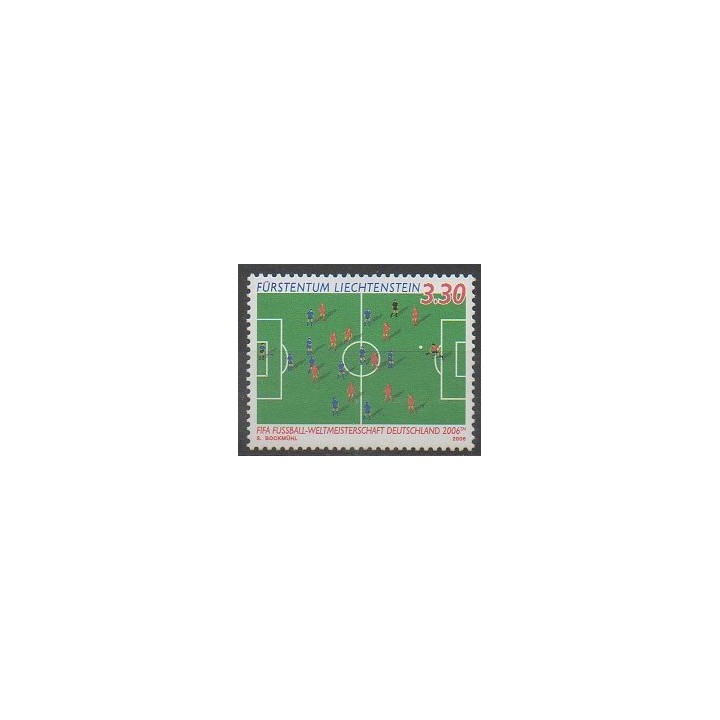 Stamps - Lienchtentein - 2006 - Nb 1352 - Soccer World Cup