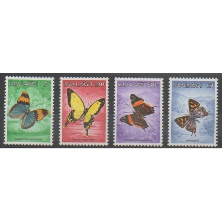 Malawi - 1984 - No 436/439 - Insectes