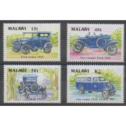 Malawi - 1990 - Nb 553/556 - Cars