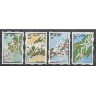 Stamps - Malawi - 1990 - Nb 565/568 - Orchids