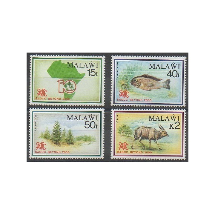 Timbres - Malawi - 1990 - No 569/572