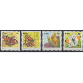 Timbres - Thème papillons - Irlande - 2000 - No 1279/1282