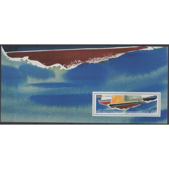 Timbres - Thème bateaux - France - Bloc souvenir - 2007 - No BS 23