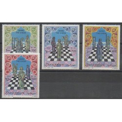 Somalia - 1996 - Nb 531/534 - Chess