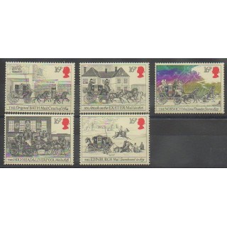 Timbres - Grande-Bretagne - 1984 - No 1135/1139 - Service postal