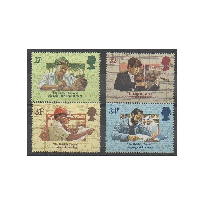 Timbres - Grande-Bretagne - 1984 - No 1146/1149