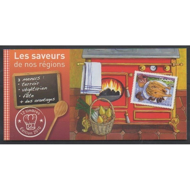 Timbres - France - Autoadhésifs - 2010 - No BC443 - Gastronomie