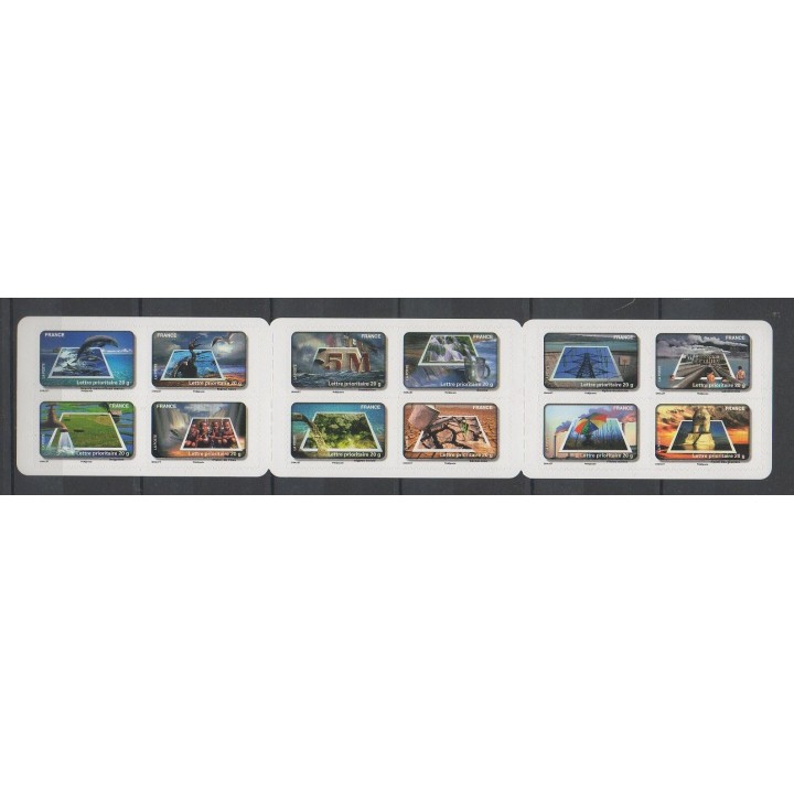 Timbres - France - Autoadhésifs - 2010 - No BC403 - Environnement