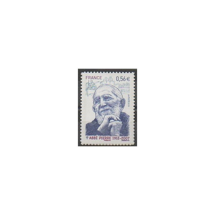 Stamps - France - Self-adhesive - 2010 - Nb 389 - Religion - Celebrities