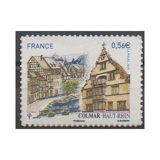 Timbres - France - Autoadhésifs - 2010 - No 429 - Sites