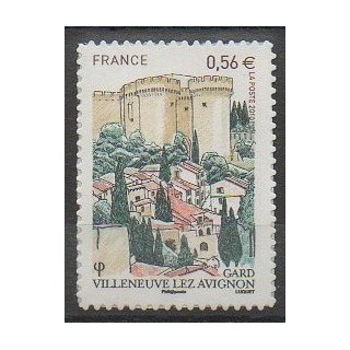 Timbres - France - Autoadhésifs - 2010 - No 416 - Châteaux